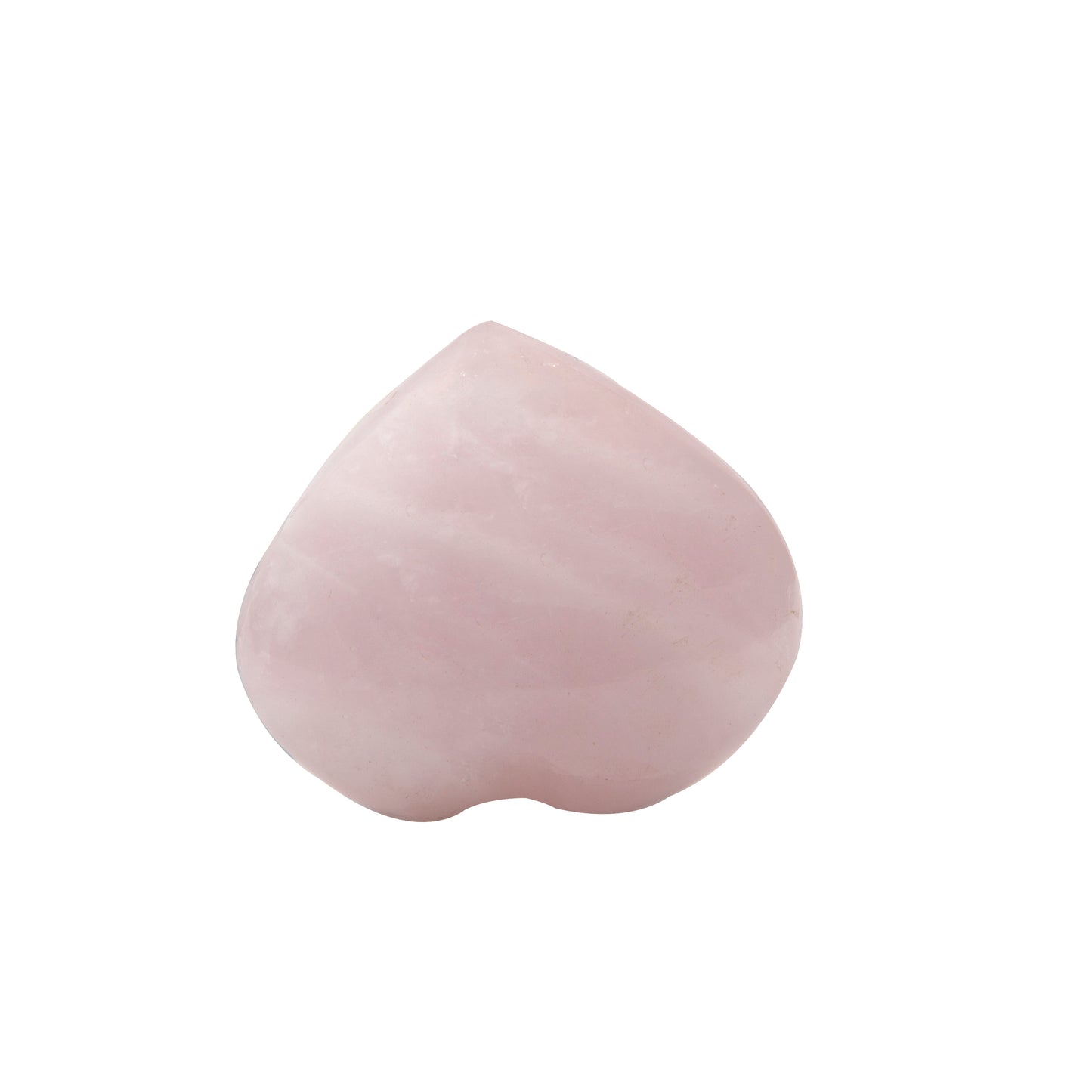 Heart Shaped Rose Quartz Crystal