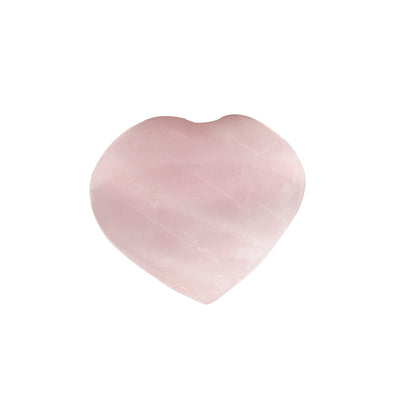 Heart Shaped Rose Quartz Crystal