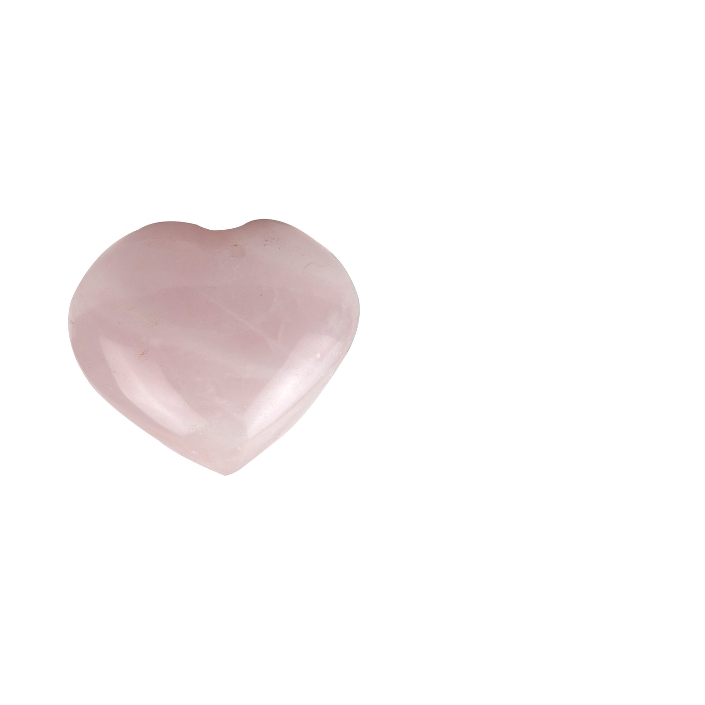 Heart Shaped Rose Quartz Crystal